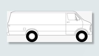 商务客车矢量图免抠