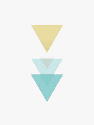 创意几何体图形免抠