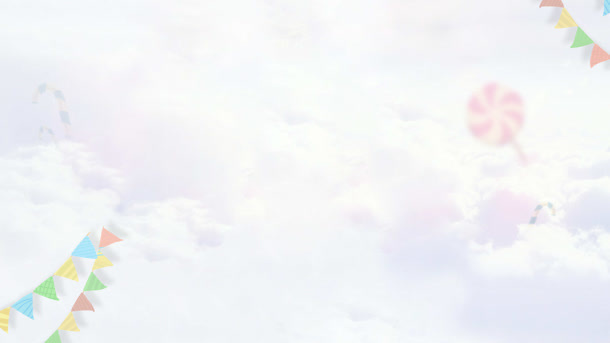 紫色梦幻云彩糖果免抠