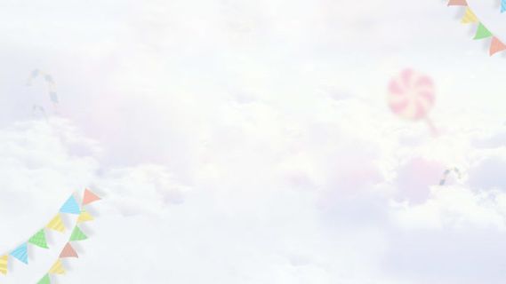 紫色梦幻云彩糖果免抠