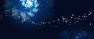 企业新品发布会蓝色邀请函banner高清