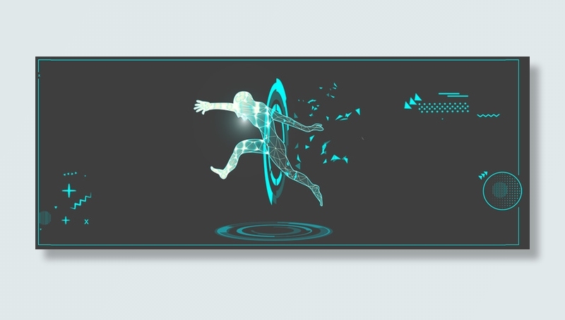 科技商务科幻banner高清