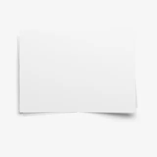 白色纸张免抠