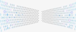 蓝色清新格子边框纹理免抠