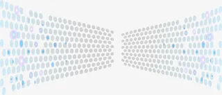 蓝色清新格子边框纹理免抠