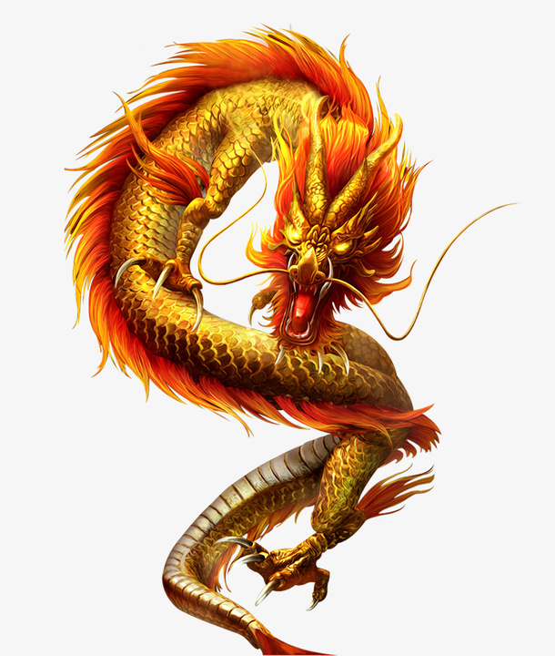 精美华丽的金龙免抠素材免抠
