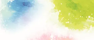 梦幻清新水彩卡通背景高清