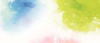 梦幻清新水彩卡通背景高清