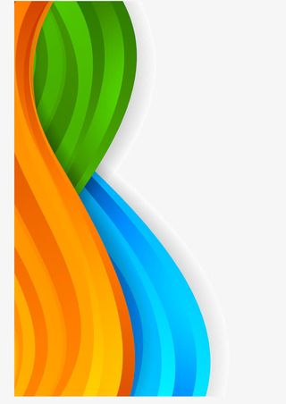 矢量五彩曲张背景