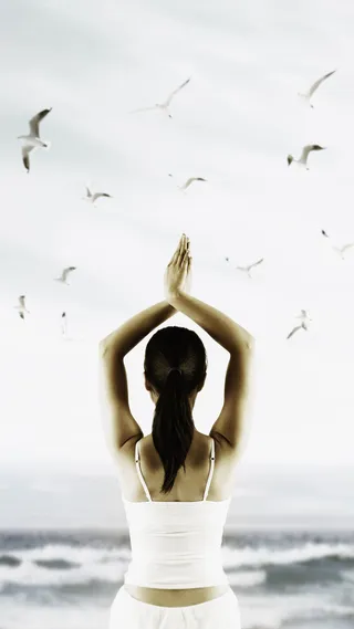 大海瑜伽H5背景高清