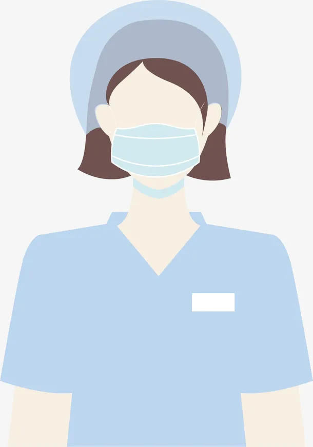 浅色护士免抠