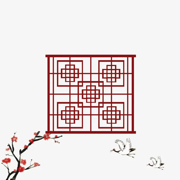 中国风古典边框免抠图免抠