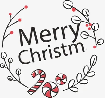 树枝装饰圣诞节免抠