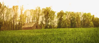 矢量乡村房屋免抠