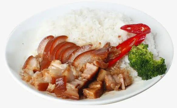 美食猪脚饭免抠
