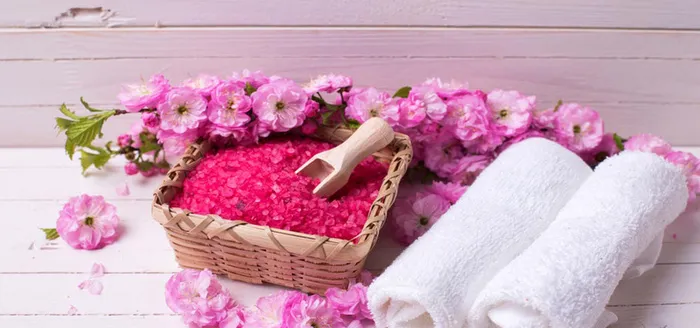 文艺洗浴背景高清