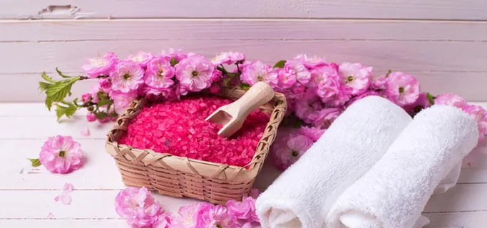 文艺洗浴背景高清