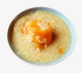 广式特色甜粥番薯小米粥免抠