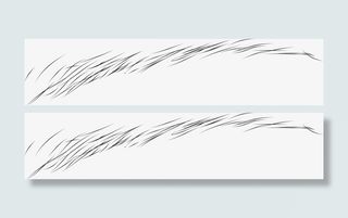 创意女性眉笔笔刷图免抠