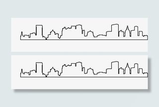 城市建筑轮廓免抠