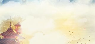 古典建筑古风淘宝海报背景高清