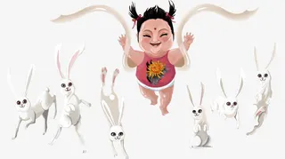 中秋节嫦娥免抠