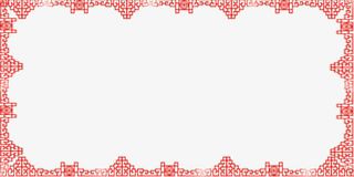 欢乐喜庆鸡年展板边框免抠