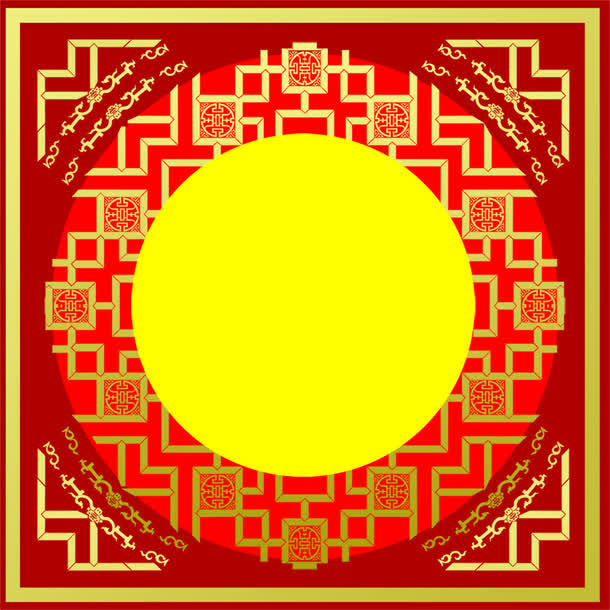 御月金秋背景图片