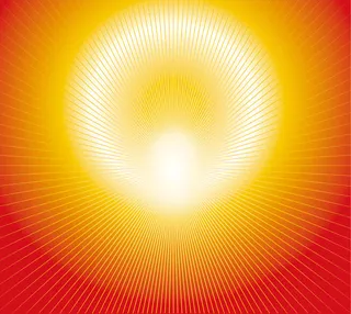 红色圆形光芒海报背景国庆素材