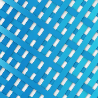 蓝色编织网格背景矢量图