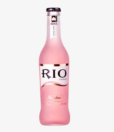 RIO粉色瓶装鸡尾酒免抠