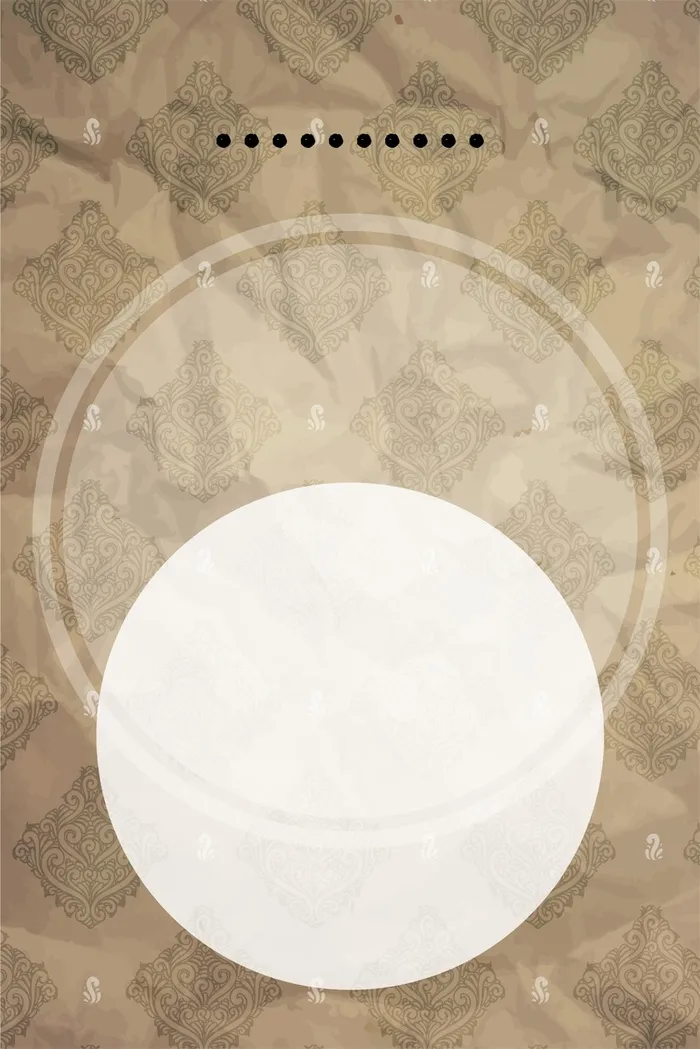 简约古风花纹纹理平面广告高清