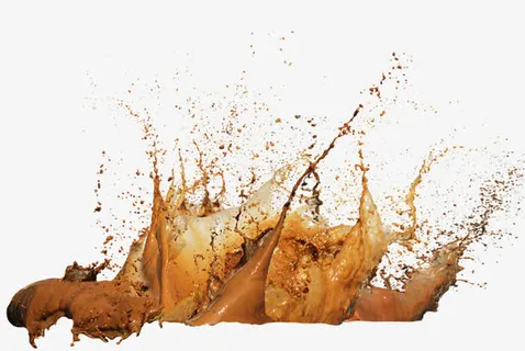 飞溅的牛奶 咖啡免抠