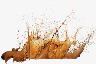 飞溅的牛奶 咖啡免抠
