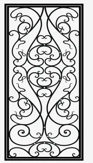 铁制围墙栅栏免抠