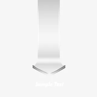 矢量金属箭头免抠