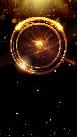 黑色绚丽多彩人才招聘背景高清