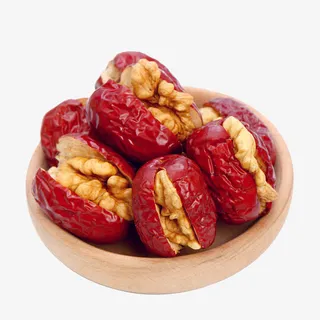 大红枣夹核桃免抠