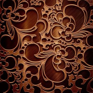 金属花纹屏风背景