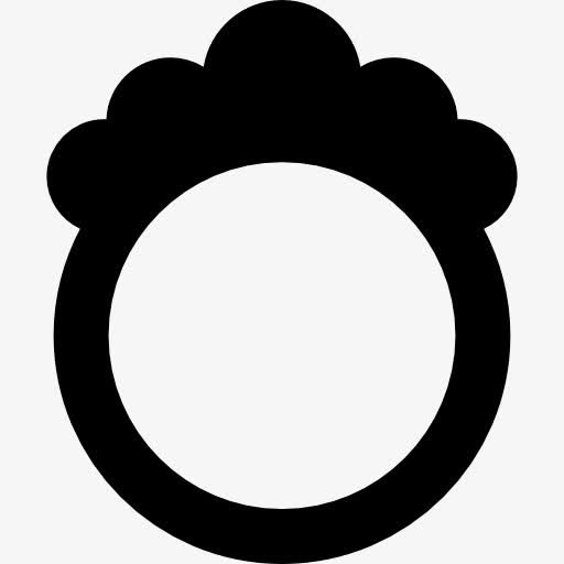 结婚戒指图标免抠