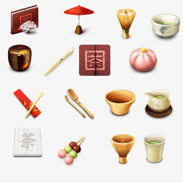 茶具免抠