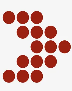 红色小球箭头素材免抠