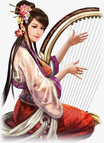 古代美女免抠
