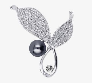 唐后2016年新品贝壳珍珠胸针免抠