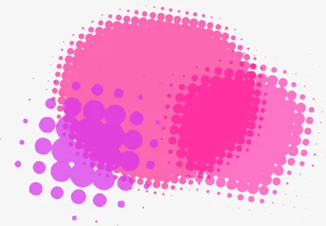 玫红潮流元素免抠 玫红潮流元素免抠