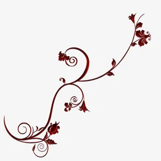 红色古风装饰背景