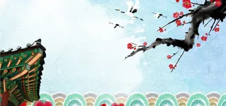 中国风宣传海报banner高清