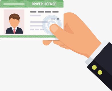 拿着身份证的手下载免抠