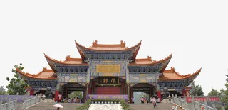 崇圣寺三塔景观免抠