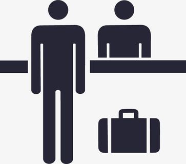 询问服务台免抠图标元素